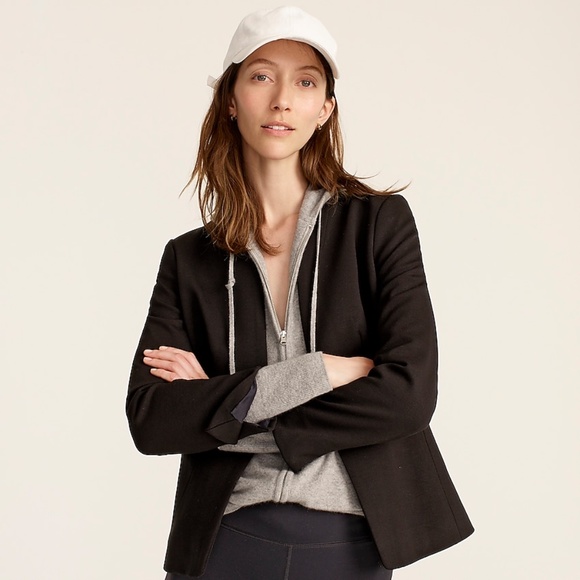 New JCREW Going-Out Blazer in Stretch Twill - Black - Picture 4 of 6